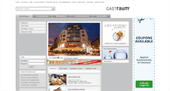 Desktop Screenshot of gastraum.de